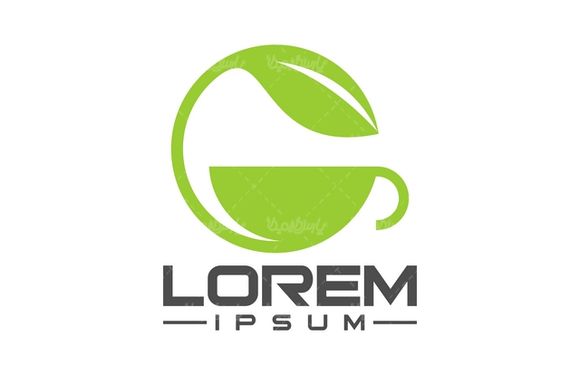 وکتور لوگو فنجان چای