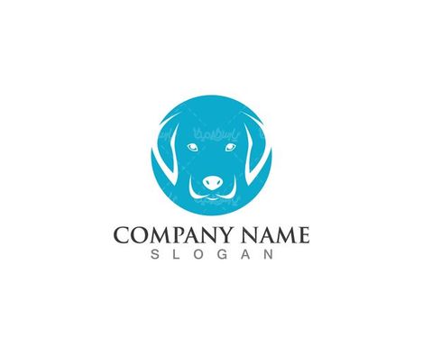 وکتور نشان سگ