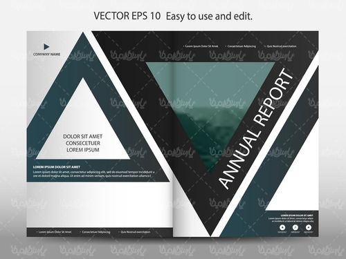 وکتور لوگو قالب تراکت