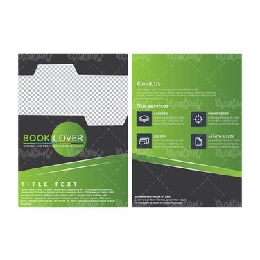 وکتور لوگو قالب تراکت