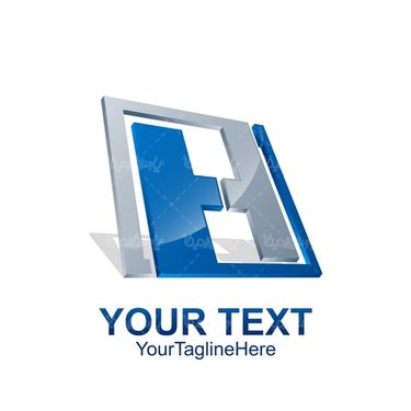 وکتور لوگو حروف لاتین