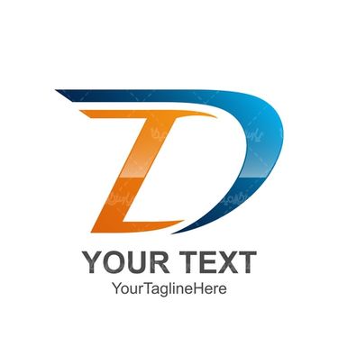 وکتور لوگو حرف لاتین