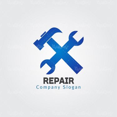 وکتور لوگو چکش