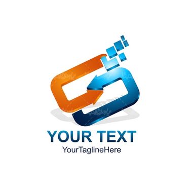 وکتور نشان رنگی