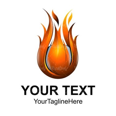 وکتور آرم آتش