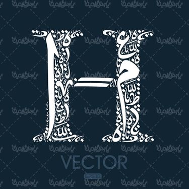 وکتور حروف لاتین