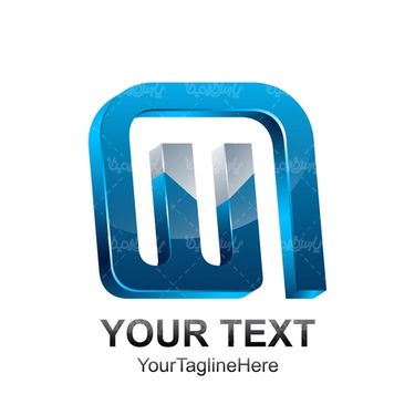 وکتور لوگو سه بعدی