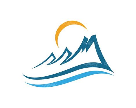 وکتور لوگو کوه