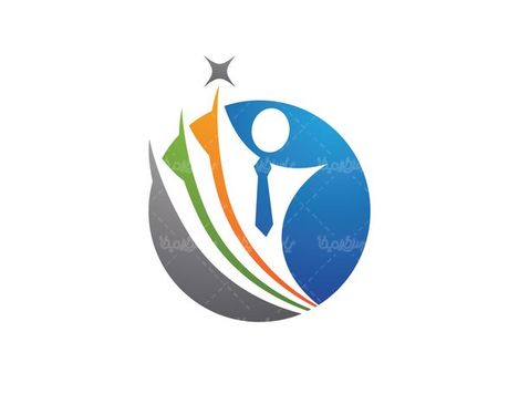 وکتور لوگو آدمک