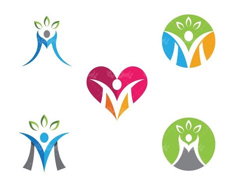 وکتور لوگو آدمک