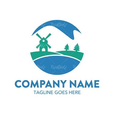 وکتور لوگو مزرعه