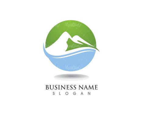 وکتور لوگو کوه