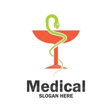 وکتور لوگو پزشکی
