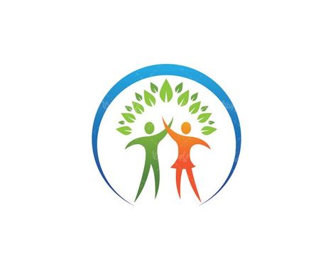 وکتور لوگو مرد و زن