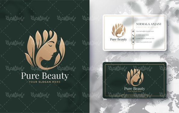 وکتور لوگو سالن زیبایی