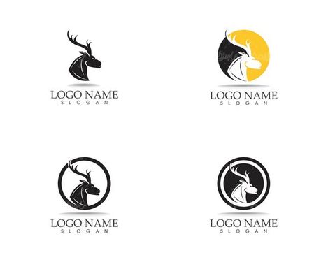 وکتور لوگو گوزن