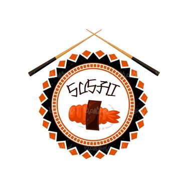 وکتور لوگو غذای چینی