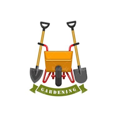 وکتور لوگو تجهیزات باغبانی
