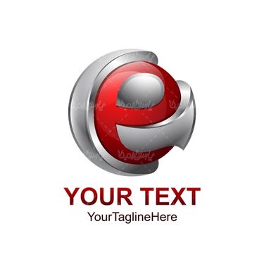 وکتور لوگو حروف لاتین