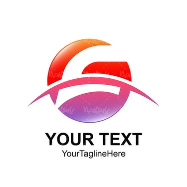 وکتور آرم حروف لاتین