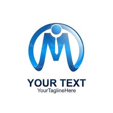 وکتور آرم حروف لاتین