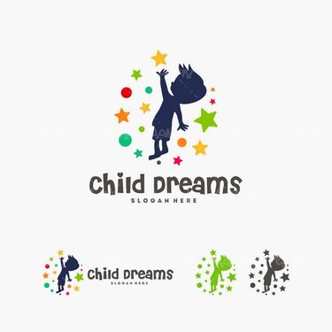 وکتور رویایی بچه