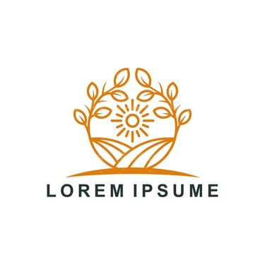 وکتور لوگو مزرعه