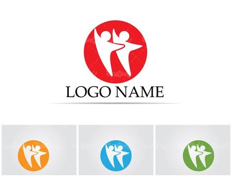 وکتور لوگو آدمک