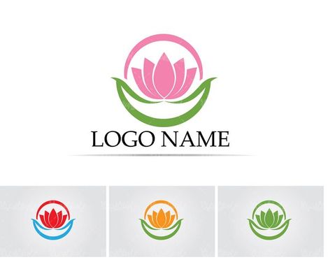 وکتور لوگو گل