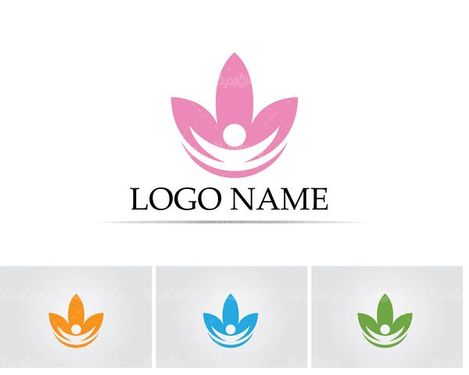 وکتور لوگو گل