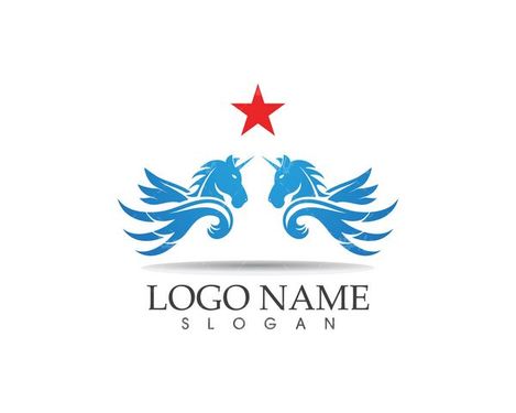 وکتور لوگو اسب