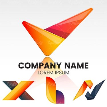 وکتور لوگو سه بعدی