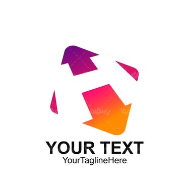 وکتور نشان سه بعدی