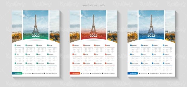 وکتور تقویم