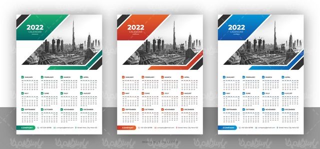 وکتور تقویم