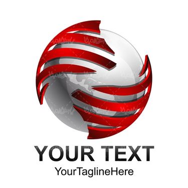 وکتور آرم سه بعدی