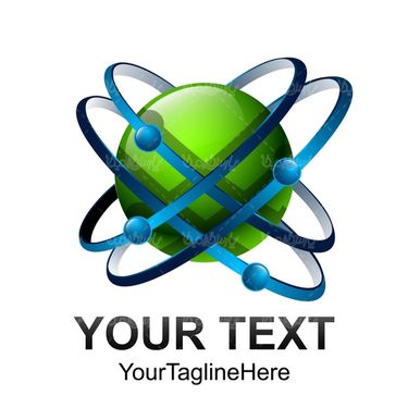 وکتور آرم سه بعدی