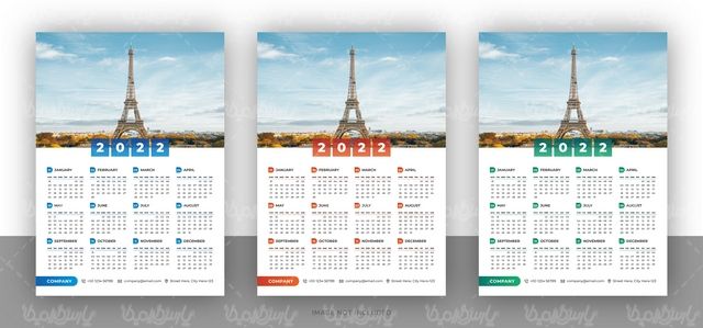 وکتور تقویم