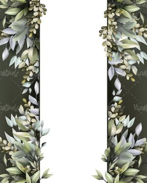 وکتور فریم گل