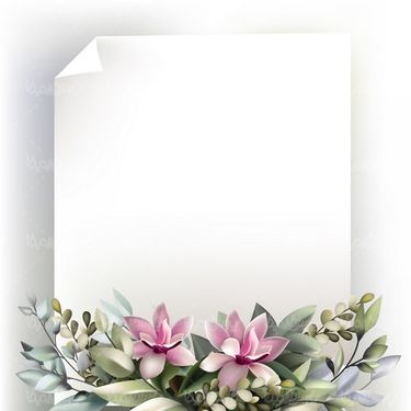 وکتور فریم گل