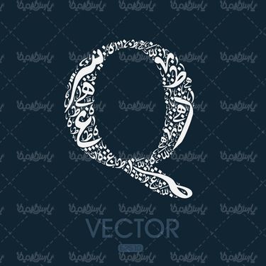 وکتور حروف لاتین