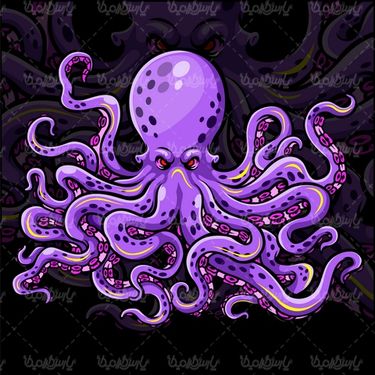 وکتور هشت پا