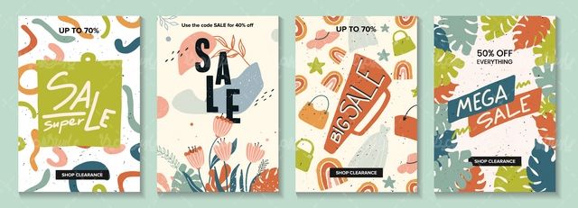 وکتور طرح فروش