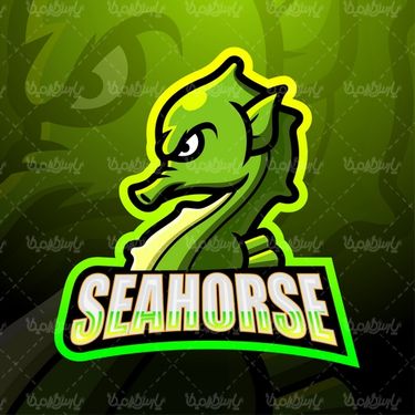 وکتور اسب دریایی