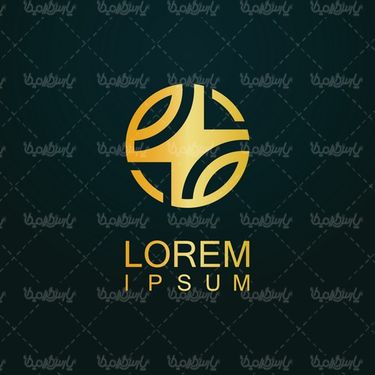 وکتور لوگو طلایی