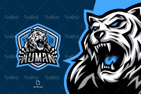 وکتور حیوان وحشی