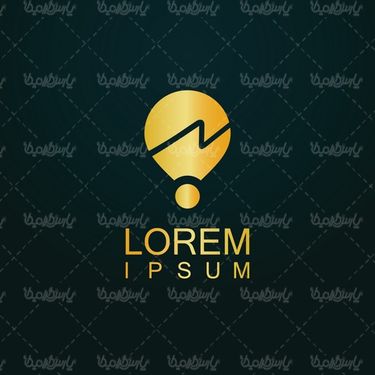 Golden logo vector