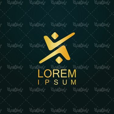 وکتور نشان طلایی