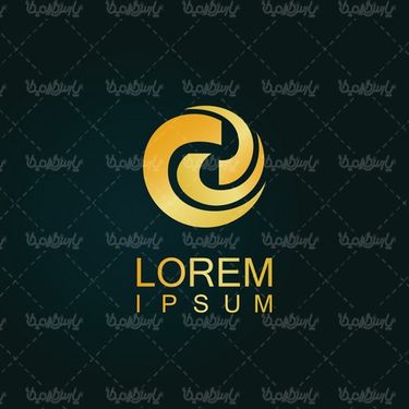 وکتور لوگو نماد طلایی