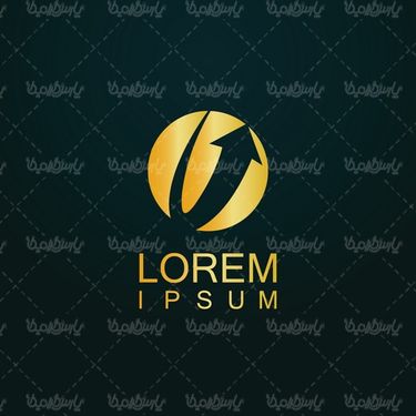 وکتور لوگو نماد طلایی